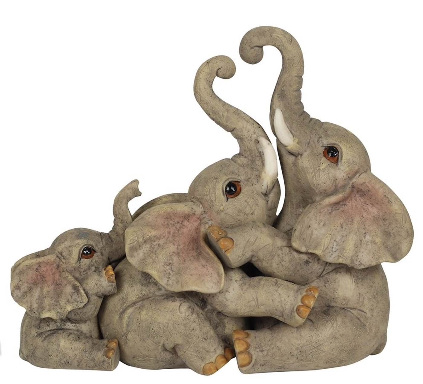 Cute Elephant Family Ornament