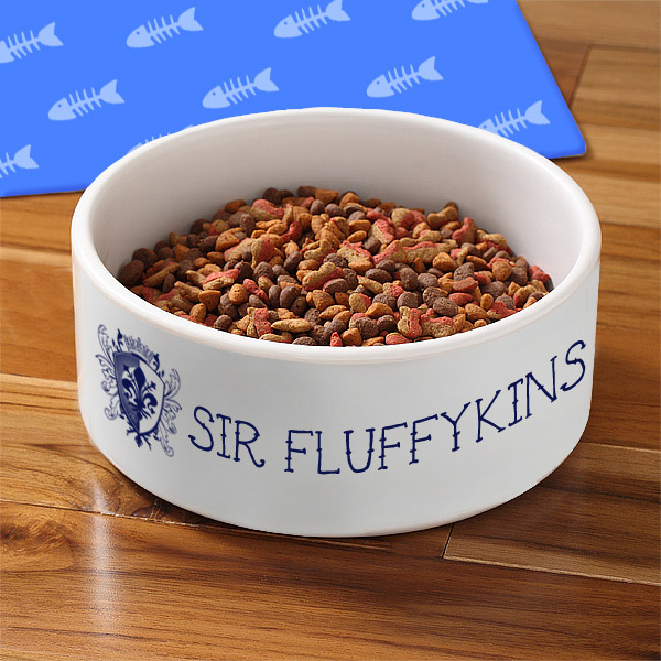 Personalised Sir Cat Bowl